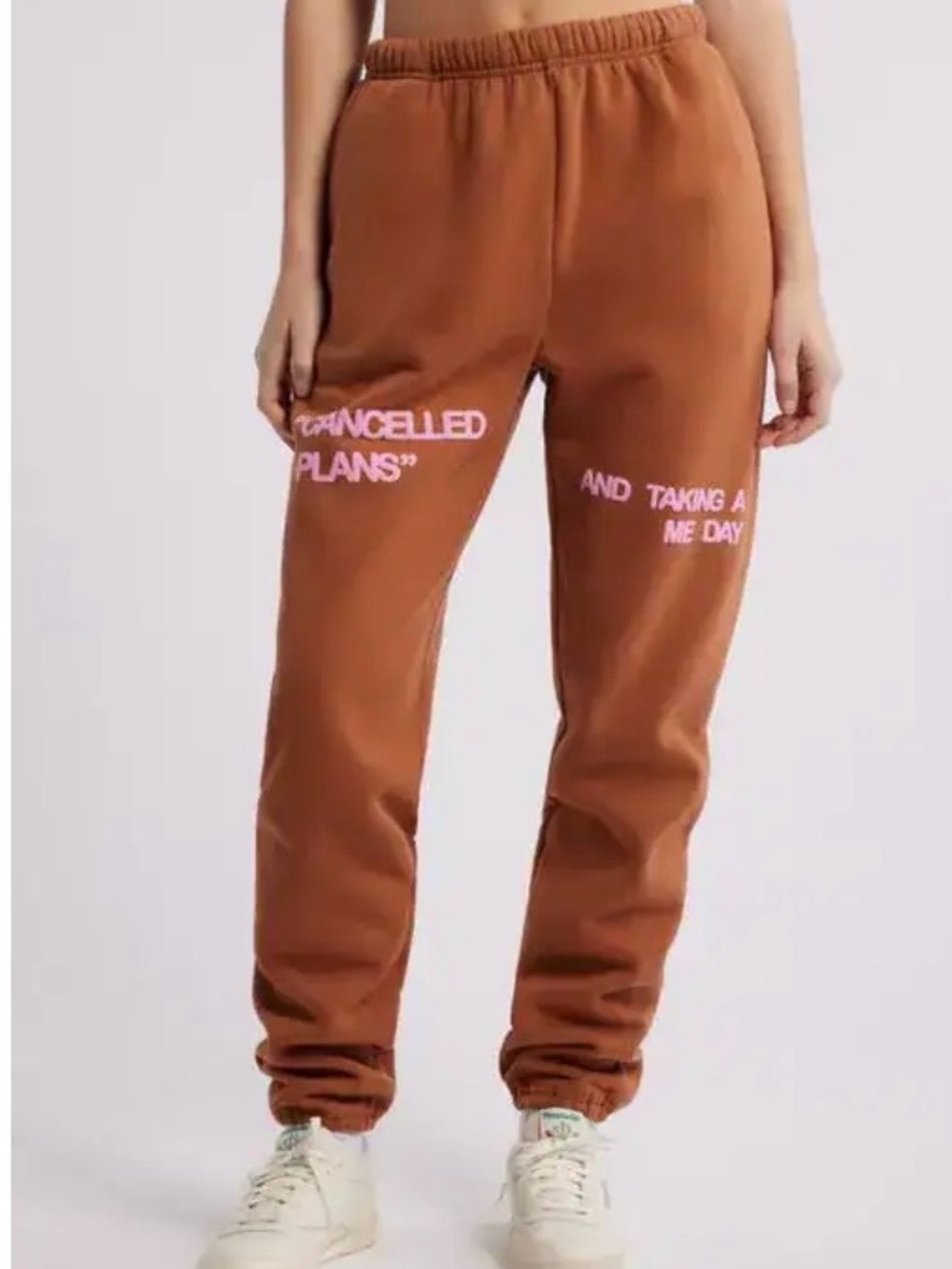 THE MAYFAIR GROUP Me Day Fleece Graphic Joggers Medium/Large